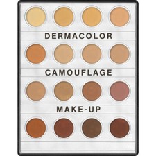Usado, Creme de camuflagem Dermacolor / mini-paleta corretivo de alto pigmento (16 cores) comprar usado  Enviando para Brazil
