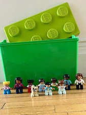 LEGO DUPLO Classic Deluxe caixa de tijolos 10914 + extras, 120 tijolos, 9 figuras, 1 cachorro comprar usado LEGO DUPLO Classic Deluxe caixa de tijolos 10914 + extras, 120 tijolos, 9 figuras, 1 cachorro comprar usado  Enviando para Brazil