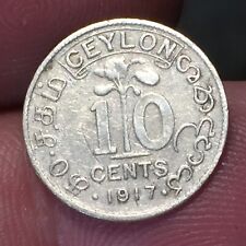 Moneta ceylon 1917 usato  Verona