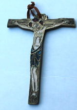 Crucifix christ bronze d'occasion  France