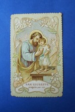 Santino holycard canivet usato  Firenze