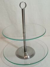Glas etagere edelstahl gebraucht kaufen  Bitburg