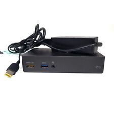 Lenovo THINKPAD USB 3.0 Pro Dock Docking Station Replicatore Porte DK1522 + PSU na sprzedaż  Wysyłka do Poland