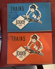 Catalogues anciens jouef d'occasion  France