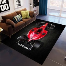 Tapete Fórmula, Tapete de Carro Vermelho, Tapete de Quarto Jovem, Tapete de Carros Esportivos, Tapete de Sala de Jogos, Home De comprar usado  Enviando para Brazil