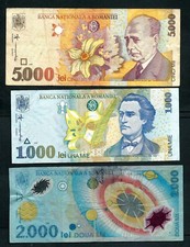 Romania banknotes for sale  ILKLEY