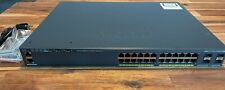 Cisco WS-C2960X-24PS-L 2960-X 24 GigE PoE 370W 4x 1G SFP LAN Base inkl. VAT comprar usado  Enviando para Brazil