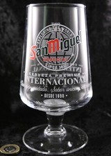 san miguel pint glasses for sale  CAMELFORD