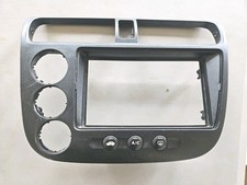2001-2005 Honda Civic painel central rádio controle climático acabamento moldura ventilação de ar fabricante de equipamento original comprar usado  Enviando para Brazil