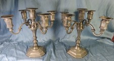 Paire chandeliers branches d'occasion  Saverdun