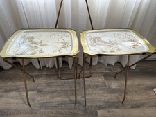 Vintage tray set for sale  Marshall