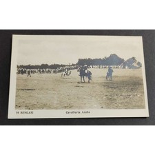 Cartolina bengasi cavalleria usato  Alessandria