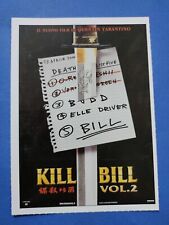 Kill bill vol usato  Bari
