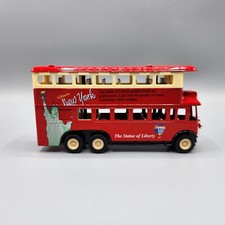 Vintage Ônibus Turístico de Nova York Diecast SS5854 Estátua da Liberdade Modelo de Construção comprar usado  Enviando para Brazil