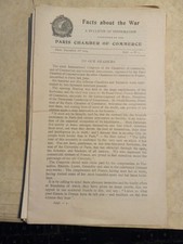 Wwi paris chamber for sale  Rockland