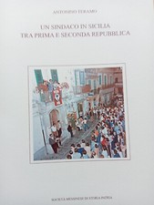 Teramo sindaco sicilia. usato  Italia