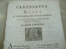 Stampato roma 1820 usato  Bologna