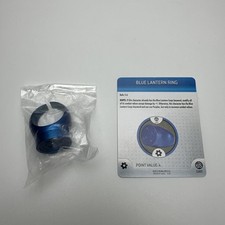 HeroClix DC WAR OF LIGHT Anel Lanterna Azul S307 com cartão comprar usado  Enviando para Brazil
