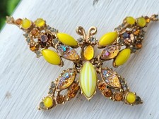 Vtg rhinestone butterfly for sale  Independence