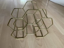 Weinregal weinständer gold gebraucht kaufen  Regensburg