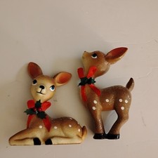 Pair reindeer figurines for sale  Amory