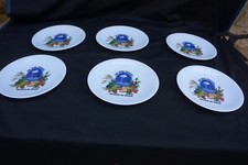 Lot assiettes publicitaires d'occasion  Nuits-Saint-Georges