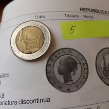 Moneta 500 lire usato  Taranto