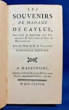 Voltaire les souvenirs usato  Torino