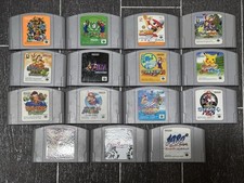 Nintendo 64 Game Cartridges 15x Working, Super mario, Zelda, Pokemon, ETC. comprar usado  Enviando para Brazil