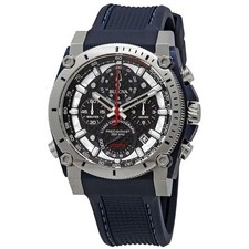 Relógio masculino Bulova Precisionist cronógrafo mostrador preto carbono 98B315 comprar usado  Enviando para Brazil