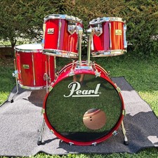 Batteria acustica pearl usato  Castelnuovo del Garda