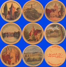 Bierdeckel konvolut städtisch gebraucht kaufen  Jena