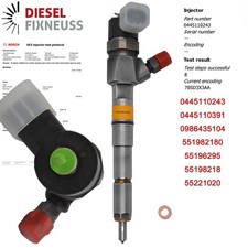 Injecteur bosch 0445110243 d'occasion Injecteur bosch 0445110243 d'occasion  Expédié en France