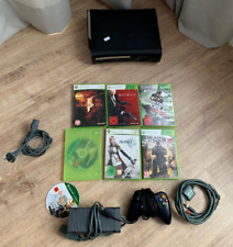 Microsoft - Xbox 360 Konsole Elite 120GB Schwarz + Controller + 7 Spiele comprar usado  Enviando para Brazil