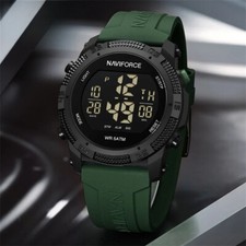 Relógio digital masculino militar esporte cronógrafo relógio de pulso cronômetro à prova d'água  comprar usado  Enviando para Brazil