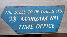 Original enamel sign. for sale  BRIDGEND