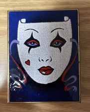 Rara Máscara Vintage Limoges Limitada Artesanal Japão Estojo de Cigarro Santa Monica comprar usado  Enviando para Brazil