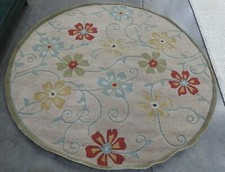 Beige multi round for sale  Easton