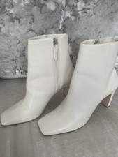 Cream leather ankle for sale  HARTLEPOOL