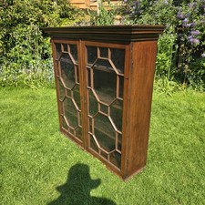 Antique mahogany glazed for sale  BEDALE