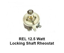 Ohmite REL10R, 10 Ohm 12,5 Watt Power Reostat 1/8" eixo de bloqueio 12,5W comprar usado  Enviando para Brazil