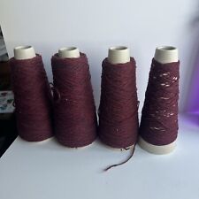 Maroon wool silk for sale  HARROGATE