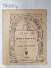 Liber marianus seu gebraucht kaufen  Dinkelscherben