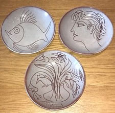 Rare suite assiettes d'occasion  Monaco