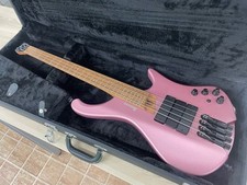 Baixo elétrico Ibanez EHB1000S sem cabeça rosa escala curta com estojo rígido comprar usado  Enviando para Brazil