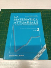 Matematica attuariale elementi usato  Morra de Sanctis