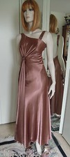 Abendkleid bronce braun gebraucht kaufen  Wankendorf