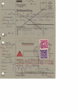 Postanweisung nachnahme 1946 gebraucht kaufen  Leverkusen