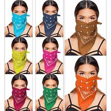 Lote de faixas de proteção bucal para cachecol de algodão bandana paisley desgaste na cabeça comprar usado  Enviando para Brazil