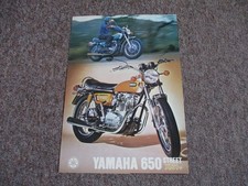 Brochure yamaha 650 d'occasion  Expédié en Belgium